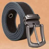 plus size 130 140 150 160cm belt military tactical outdoor sport canvas belt for men metal pin detachable buckle belts jeans