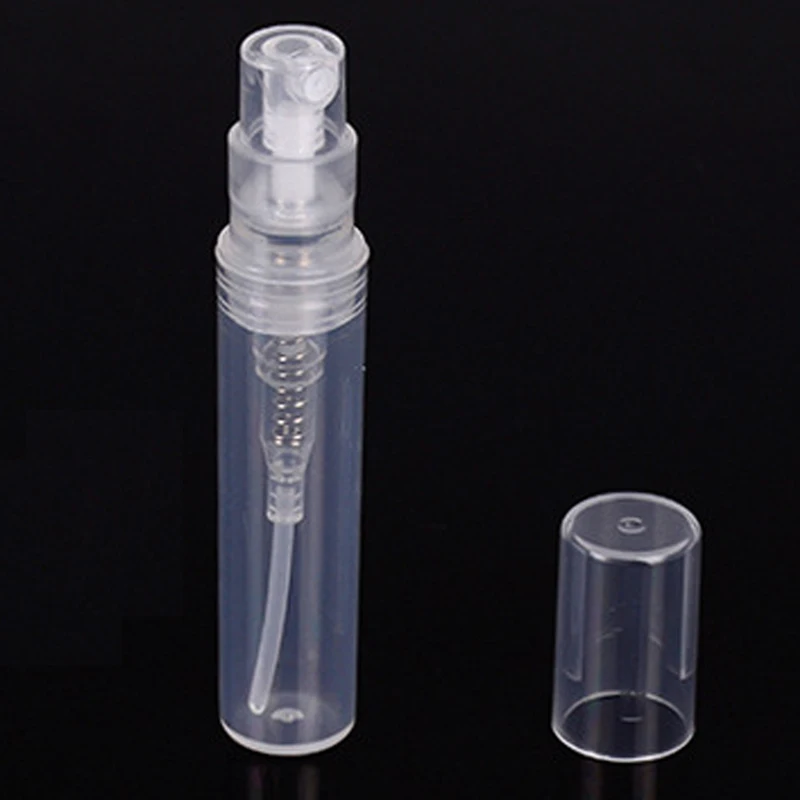 100Pcs/lot 2ml 3ml 5ml 8ml 10ml Small Round Plastic Containers Perfume Bottles Atomizer Empty Cosmetic Containers For Sample images - 6