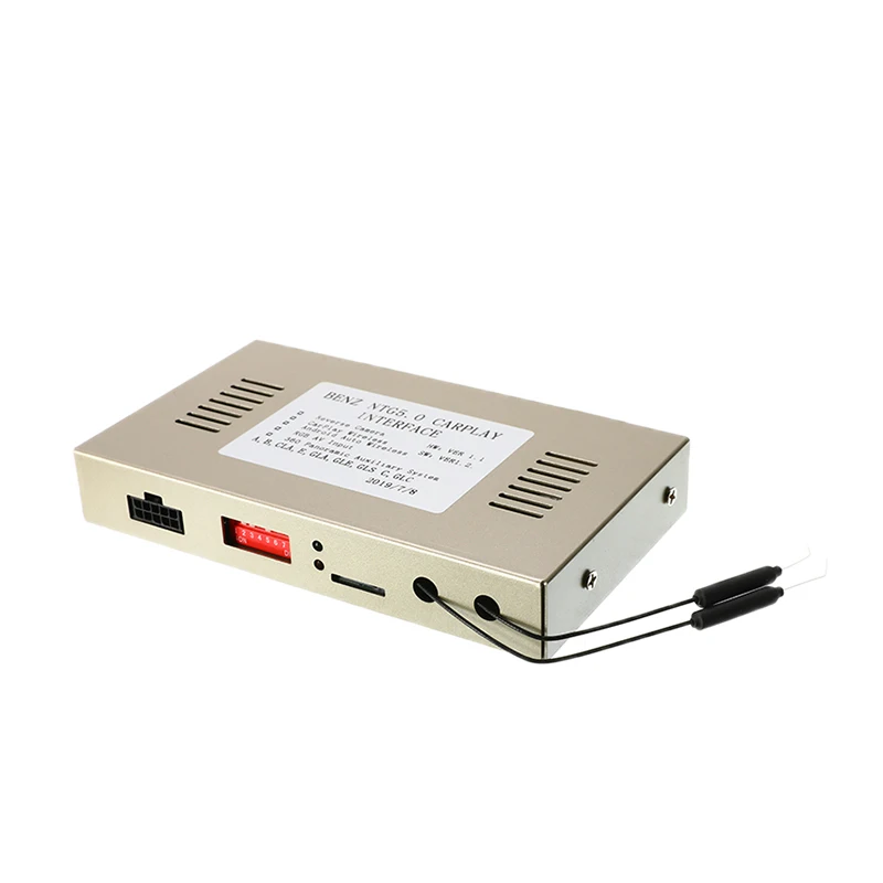 Беспроводное зеркало заднего вида Apple CarPlay для всех автомобилей Mercedes Benz W205 модуль