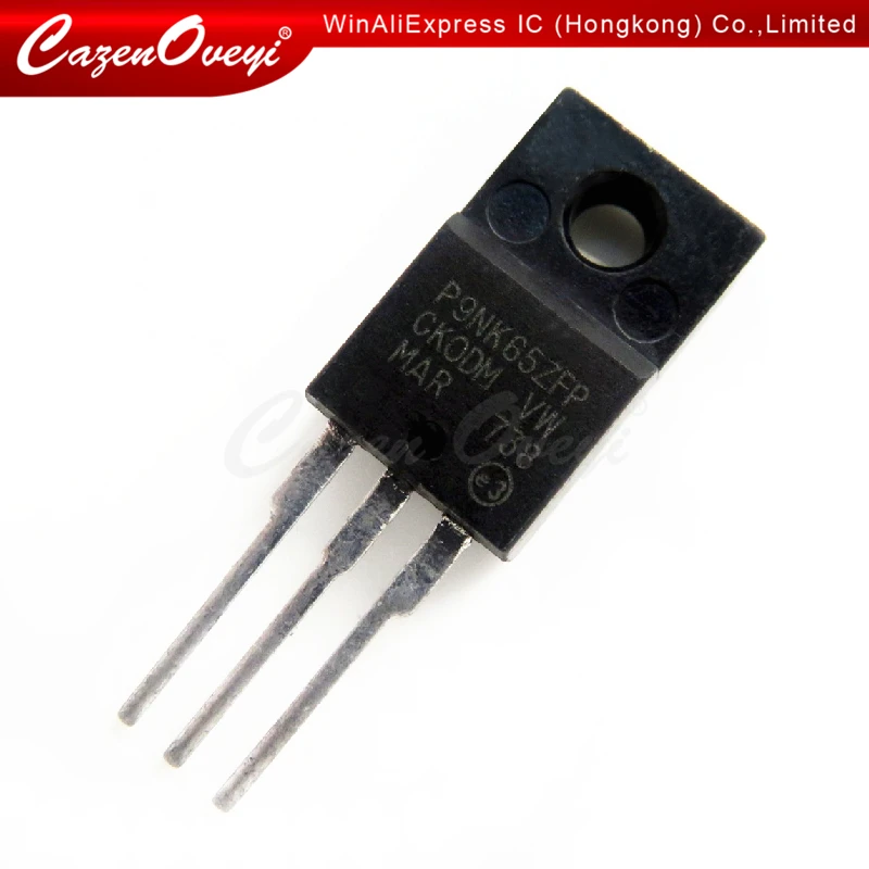 

10 шт./лот STP9NK65ZFP P9NK65ZFP TO-220F в наличии