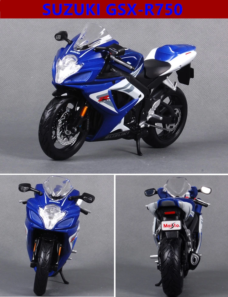 Maisto 1:12 Suzuki GSX1300R моделирование сплав мотокросса серии авторизованный игрушечный мотоцикл автомобиль Коллекционирование подарки
