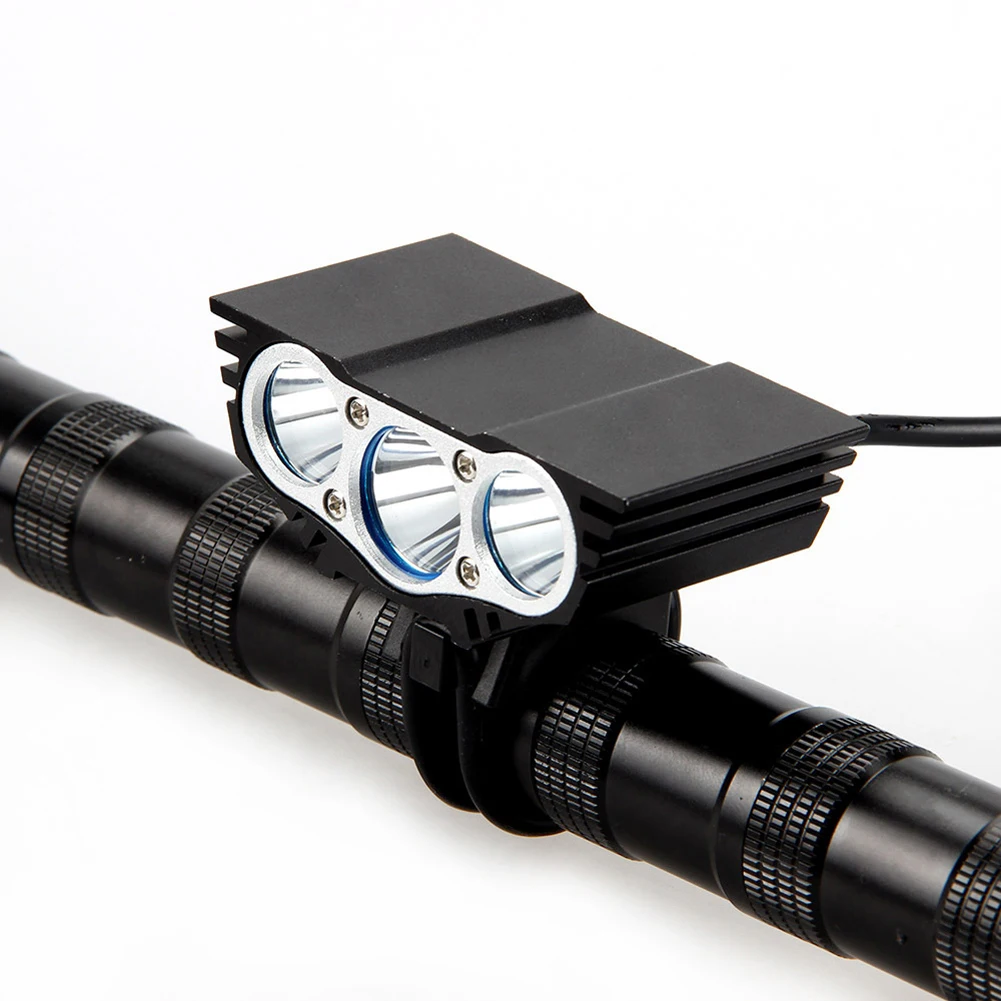 Водонепроницаемый светодиодный фонарик TSLEEN для велосипеда 3 * XM L T6 Cree