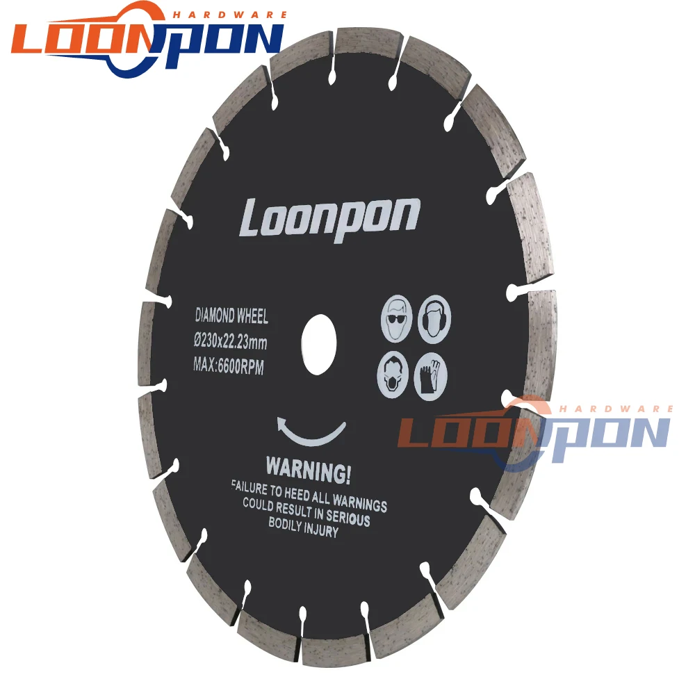 Алмазная пила 7/9 дюйма отрезной диск для влажной/сухой циркулярной резки плитки