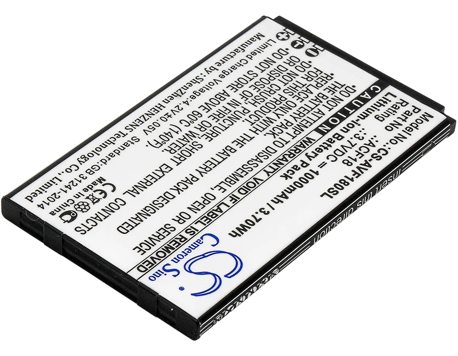 

Камера для ARCHOS F18 ACF18 ACF18V2 аккумулятор