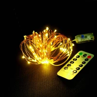 led string lights 2m3m4m5m led usb 8mode remote control light fairy garlands holiday decoration christmas wedding led light
