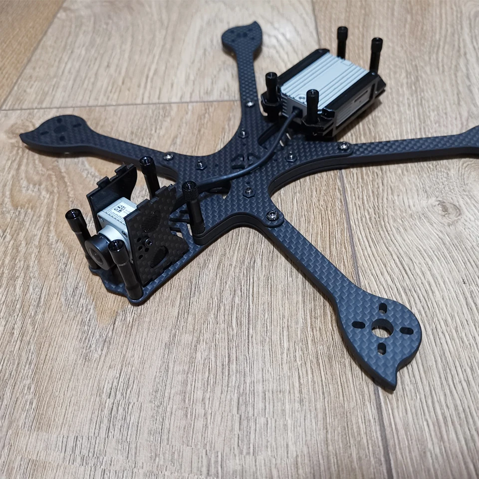 IFlight 222 мм 5 дюймов Рама из углеродного волокна Рама для фристайла для DJI FPV воздуха вращающегося вала DJI FPV Системы со встроенной антенной базы держатель vs лазерный HD