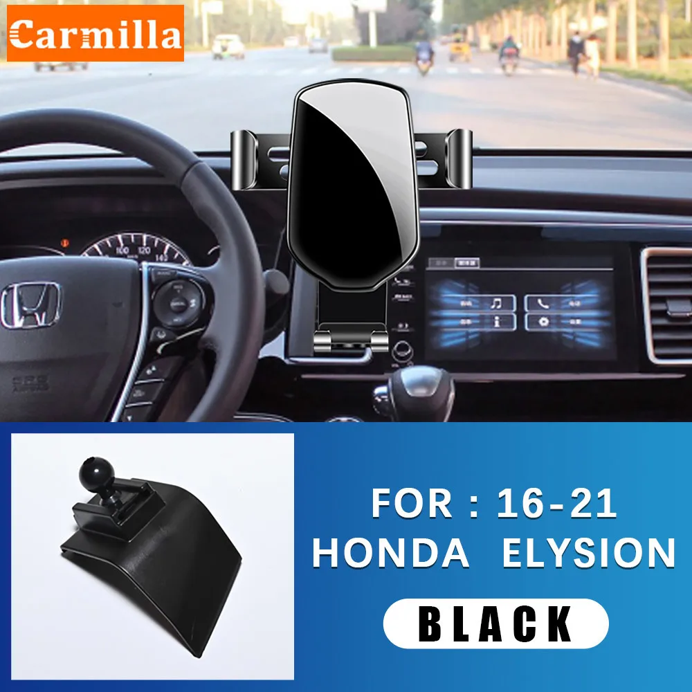

Carmilla Car Phone Holder 360 Degrees Universal Smartphone Car Mount Bracket for Honda Elysion 2016 - 2021 Accessories
