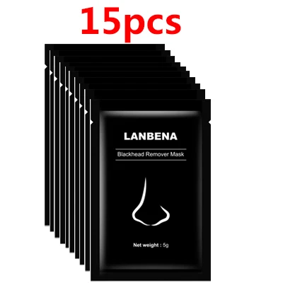15PCS style 3 Всасывающая черная маска для лица, средство для удаления угрей, черная головка, полоска для носа, черные точки, маска, отшелушивающие маски для лица - Цвет: 15PCS style 3