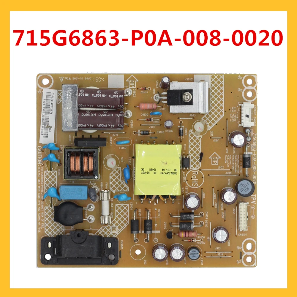 715G6863 P0A 008 0020 Мощность доска оригинальный Питание доска|Печатные платы| |