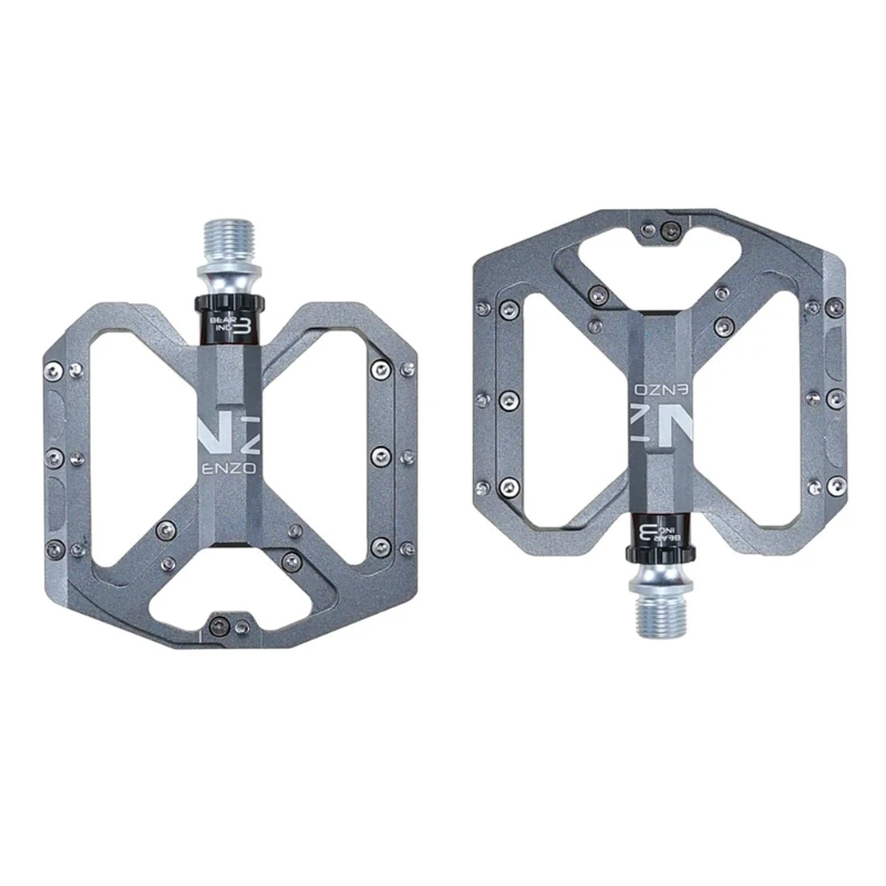 

MTB Pedals Mountain Bike Pedals Wide Bearing Lightweight Aluminum Alloy Fiber Bicycle Platform Pedals for MTB Road Bike A0KA