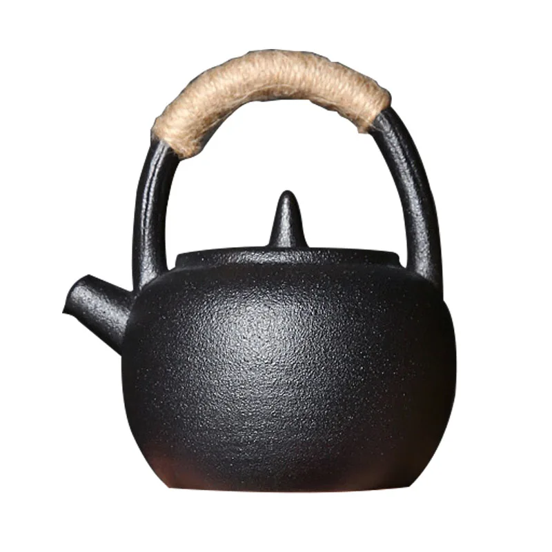 Японский керамический заварочный чайник ручная работа &quotКитайский кун-фу&quot 200