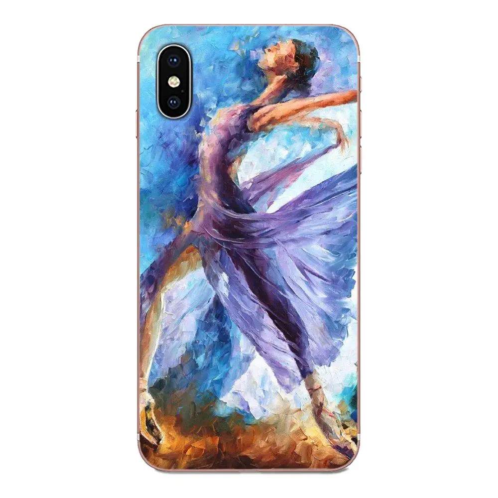 Балетная балерина картина маслом прекрасный пластик для huawei Honor mate Nova Note 20 20s 30 5 5I