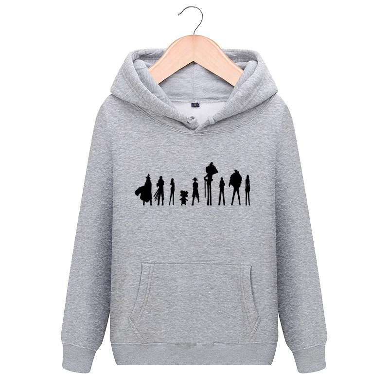 

High-Q Unisex Anime ONE PIECE Luffy Hooded Hoodie Jacket ONE PIECE Cotton Casual Hoodie pullover