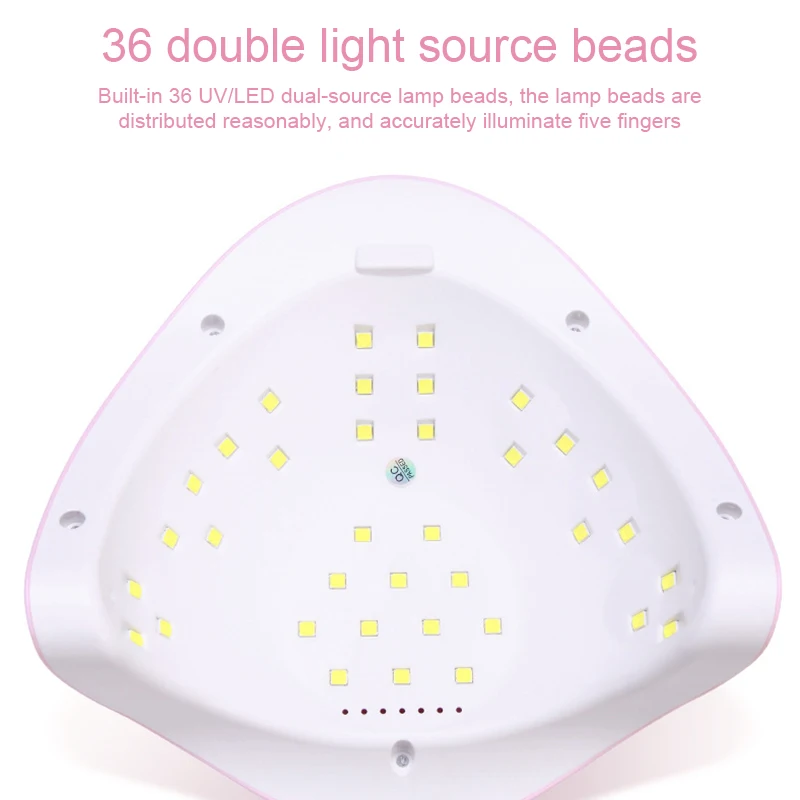 110 Вт телефон сушилка для гель-лака ногтей отверждение всех видов искусства 36