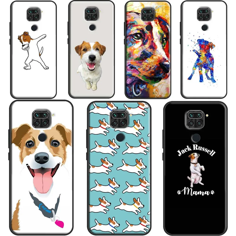 Jack Russell Terrier Phone Case For Xiaomi Redmi Note 11 Pro 7 8 9 10 Pro 9S 10S Cover For Redmi 10 9 9A 9C 9T