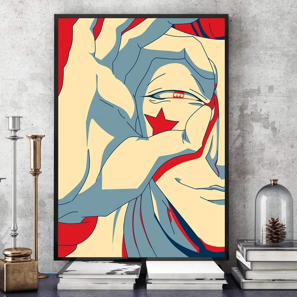 

Home Decor Hunter X Hunter Canvas Schilderij Hd Gedrukt Hisoka Anime Rol Poster Wall Art Modulaire Pictures Modern Living Room