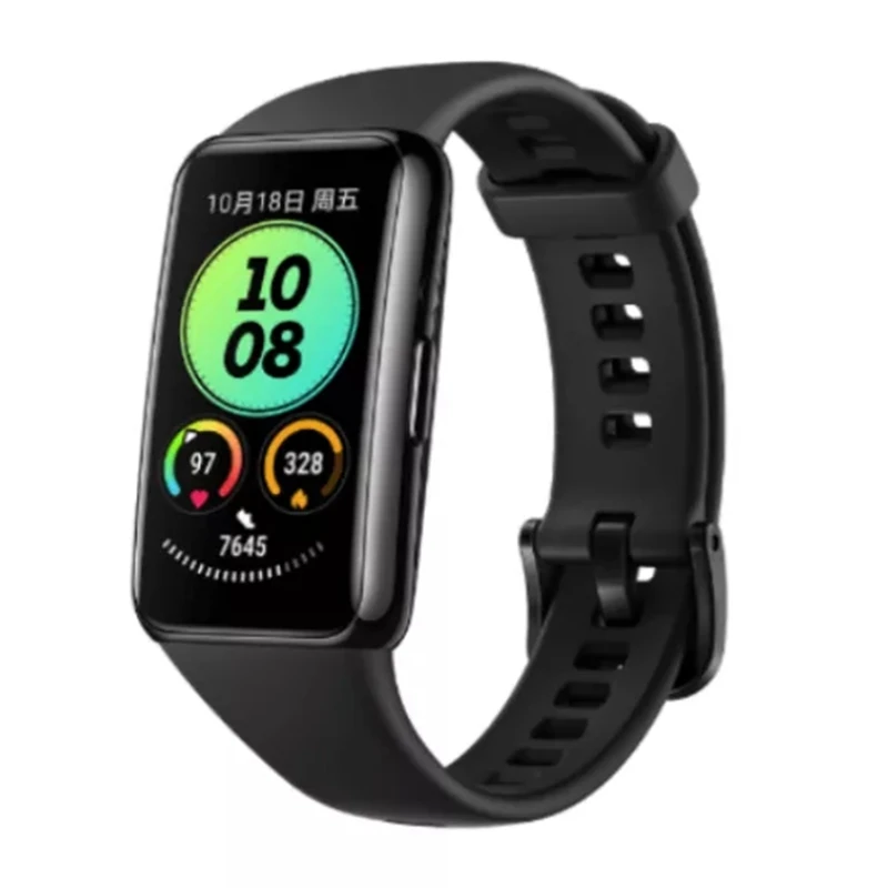 Original Huawei Band 6 Pro Smartband Blood Oxygen Heart Rate Tracker Sleep Monitoring Thermometer NFC Fitness | Электроника