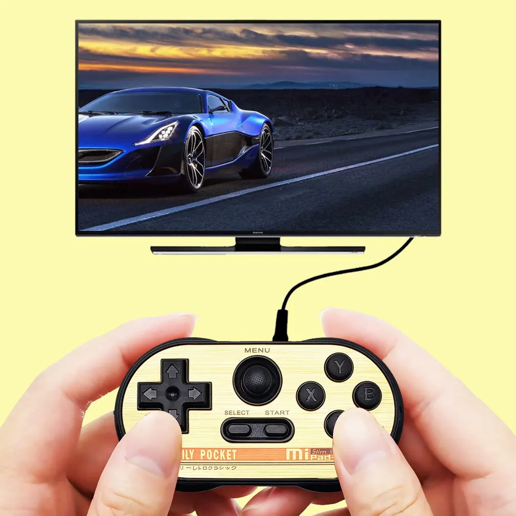 8 битов ручной Мини двойной Классический игровой консоли Mipad90SM ТВ видео 20