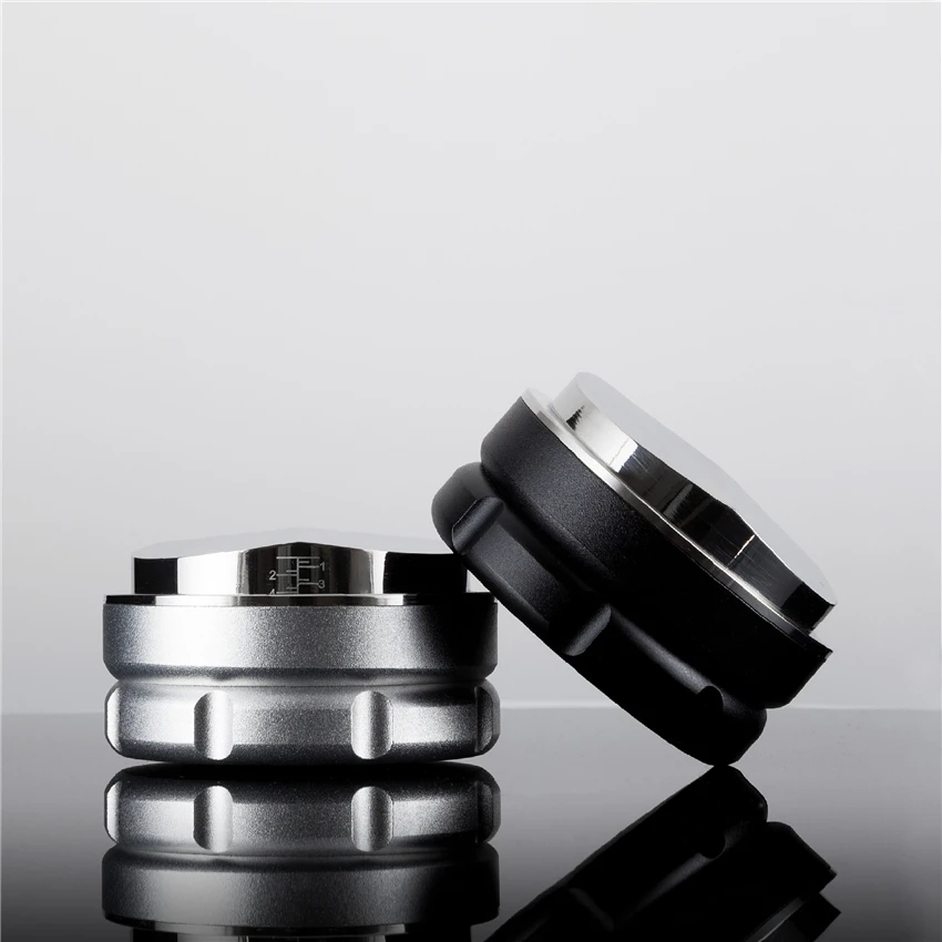 

Barista Powder Coffee Espresso Latte 58/58.5mm Coffee Tamper Distributor Leveler Tool Three edge Slopes Kitchen Accessories