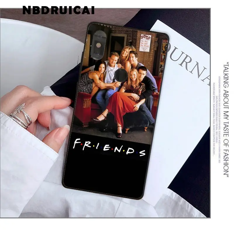 NBDRUICAI друзья сериал ТВ фиолетовый дверной Мягкий силиконовый чехол для телефона
