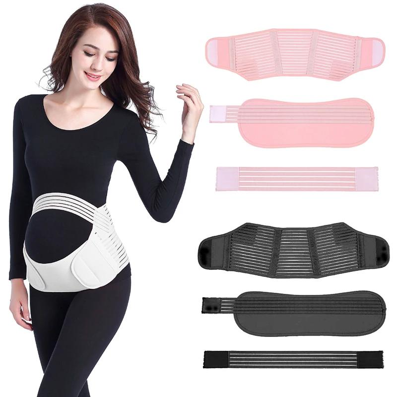 

Casual Women Pregnancy Belts Button Belt Prenatal Adjustable Waist Belt Bandage Belly Band Back Support Belt Postpartum Belt Gir