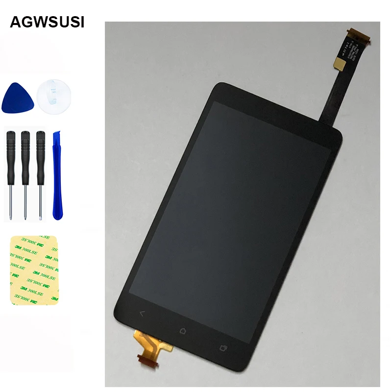 For HTC Desire 400 Dual T528w LCD Display Screen Module Monitor + Touch Digitizer Sensor Panel Glass Assembly | Мобильные телефоны