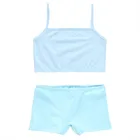 Комплект спортивного нижнего белья для девочек, хлопковое нижнее белье, бюстгальтер for8-14Years, 1 комплектпартия