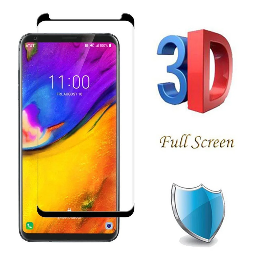 3D изгибов 9Н закаленное Стекло для LG V30 V40 V50 Plus HD Экран протектор G7 G8 G8S ThinQ плюс