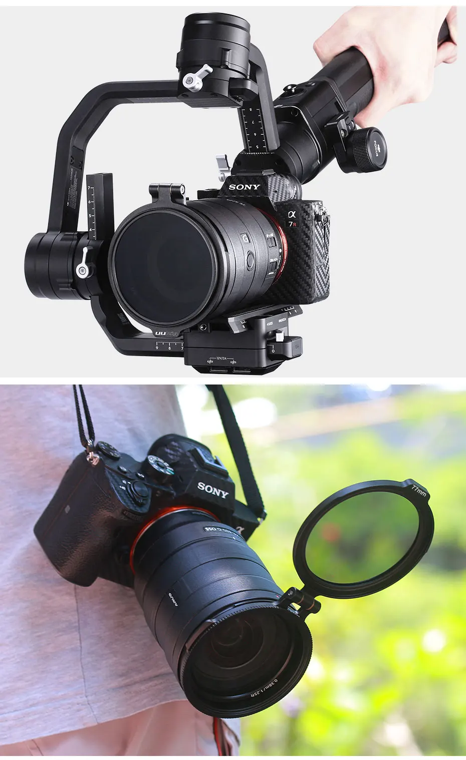 DSLR УФ-объектив CPL ND UV фильтр адаптер поляризационный фильтр 49 мм 58 мм 67 мм 72 мм 77 мм 82 мм объектив камеры фильтр быстрый Instal системный переходник кольцо фильтра