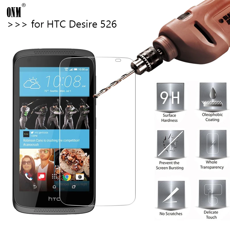 2.5D 0 26 мм 9H Премиум Закаленное стекло для htc Desire 526 526G 326 326g защита экрана закаленное