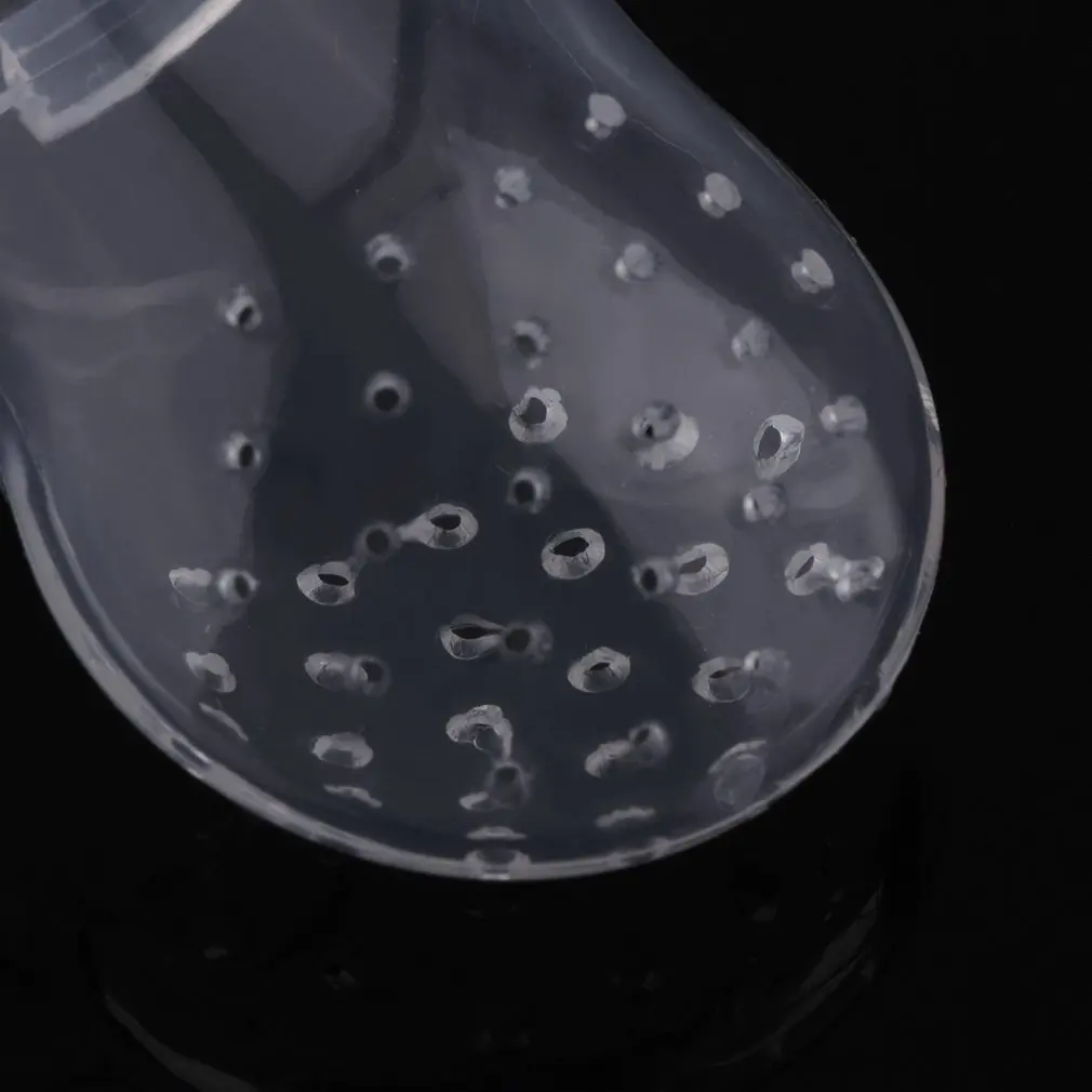 

1pcs Juice Squeezing Nipple Fresh Food Milk Nibbler Feeder Feeding Safe Baby Supplies Nipple Teat Pacifier Bottles 2 Size