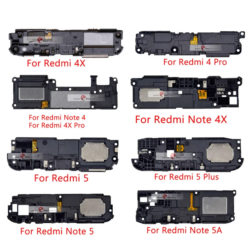 Громкий динамик для Xiaomi Redmi 4X4 5 Pro Plus Note 5A 6 7 Pro громкий динамик зуммер звонка гибкий запасные части