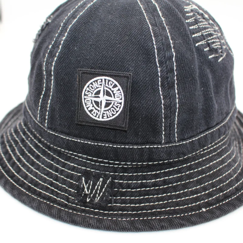 

Patching Old Fisherman's Hat Basin Hat Korean Sun Hat Japanese Fresh Art Dome Small Eaves Hexagonal Cowboy Style Item Type