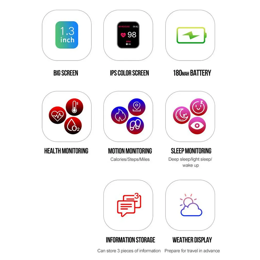 B57 Смарт часы для мужчин и женщин фитнес браслет трекер пульсометр несколько