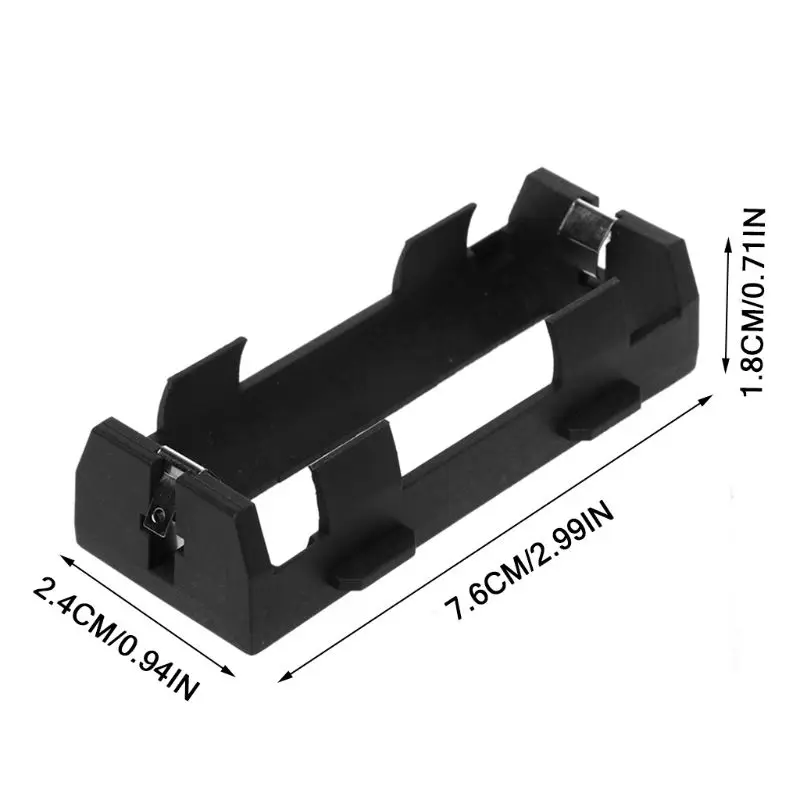 

400pcs/lot MasterFire Single 26650 battery holder smd smt Batteries case Storage Box With Bronze Pins 1*26650 Battery Shell
