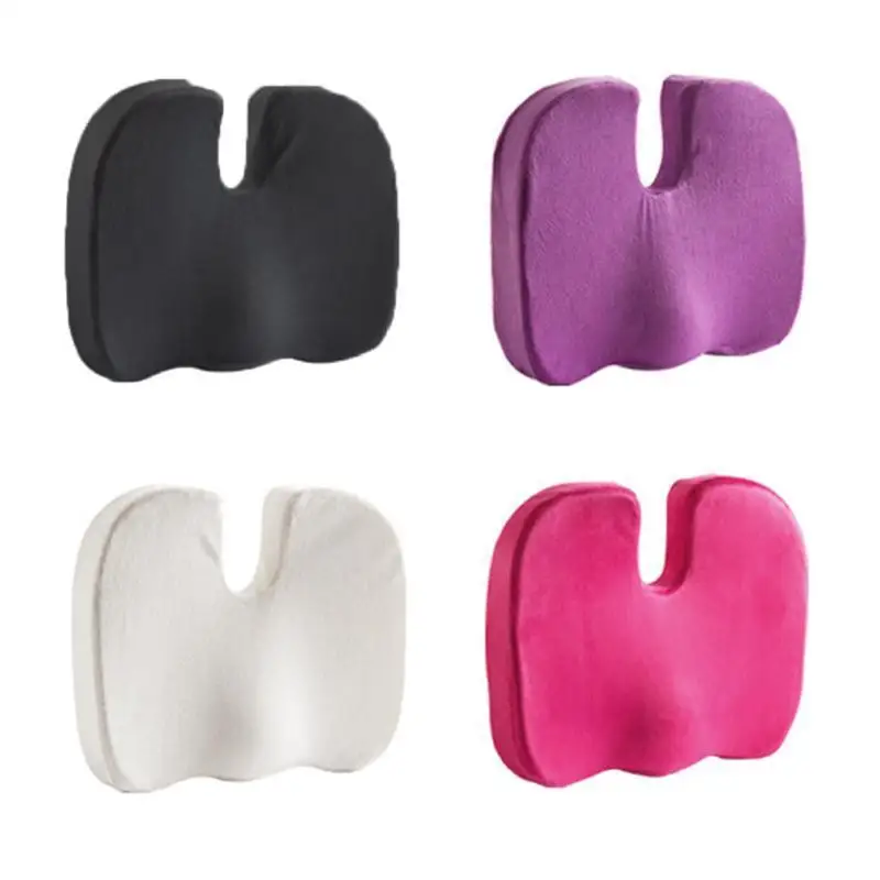 

Travel Coccyx Seat Cushion Memory U-Shaped Pillow Chair Cushion Pad Car Office Hip Support Massage Orthopedic Pillow Chair pad