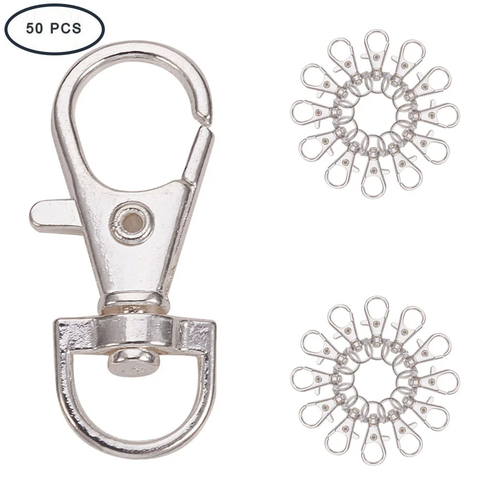 

Hot sale alloy rotary press key chain jewelry buckle luggage accessories handmade diy jewelry accessories