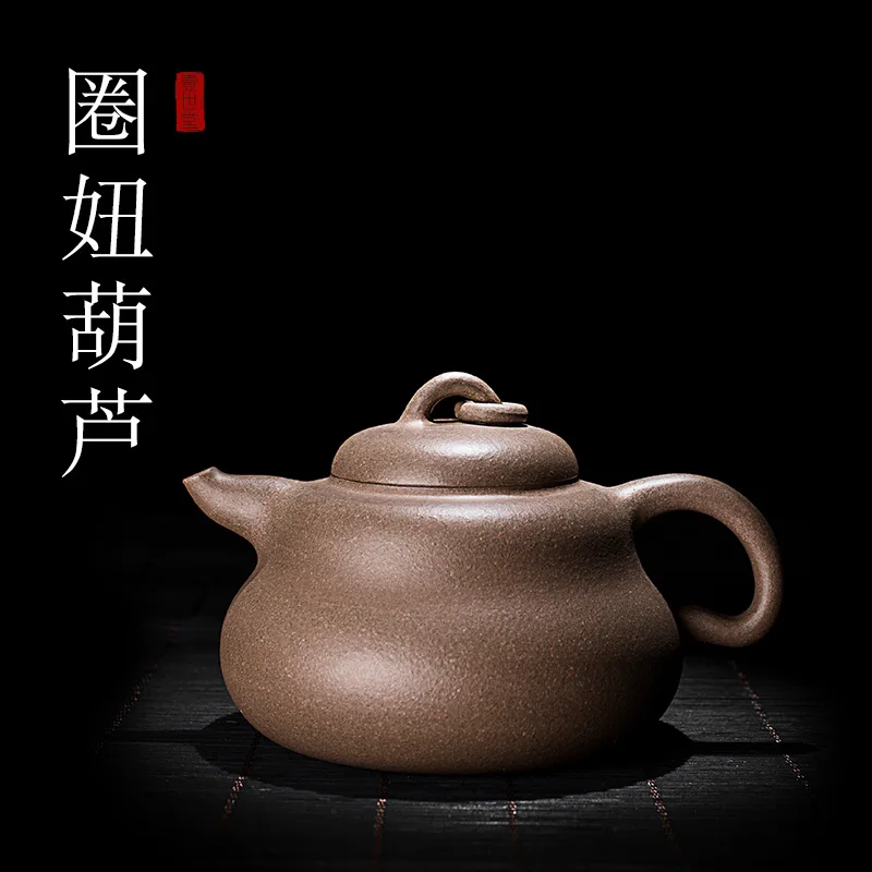 

★I don yixing, круглая новая лебедка, рекомендуются Аутентичные мастера, все разборные вручную, чайник из глиняного горшка, чайник