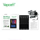 Зарядное устройство Vapcell S4 plus, 4 слота, 3A, для аккумуляторов 21700, 18650