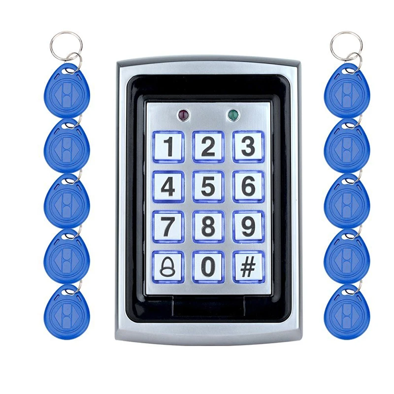 RFID кардридер с клавиатурой электронный замок контроль доступа пароли числовой