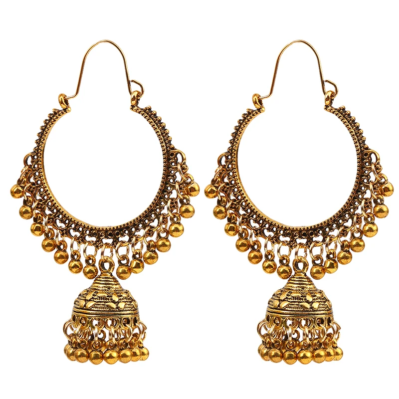Женские индийские висячие серьги Boho Gypsy с кисточками ювелирные украшения Orecchini 2020