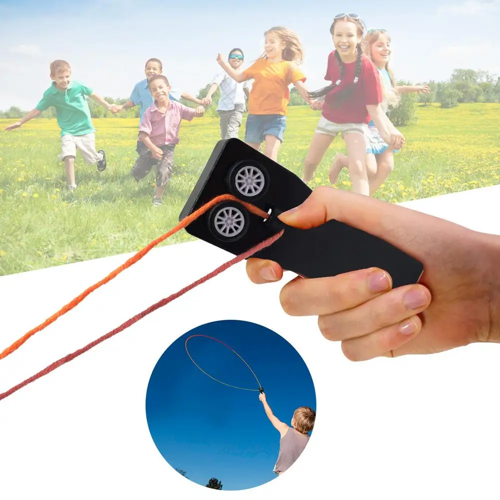 Rope Launcher Propeller Zip String Push Thruster Controller Cord Shooter Cool Kid Gift Props Handheld Electric Toys Tiktok |