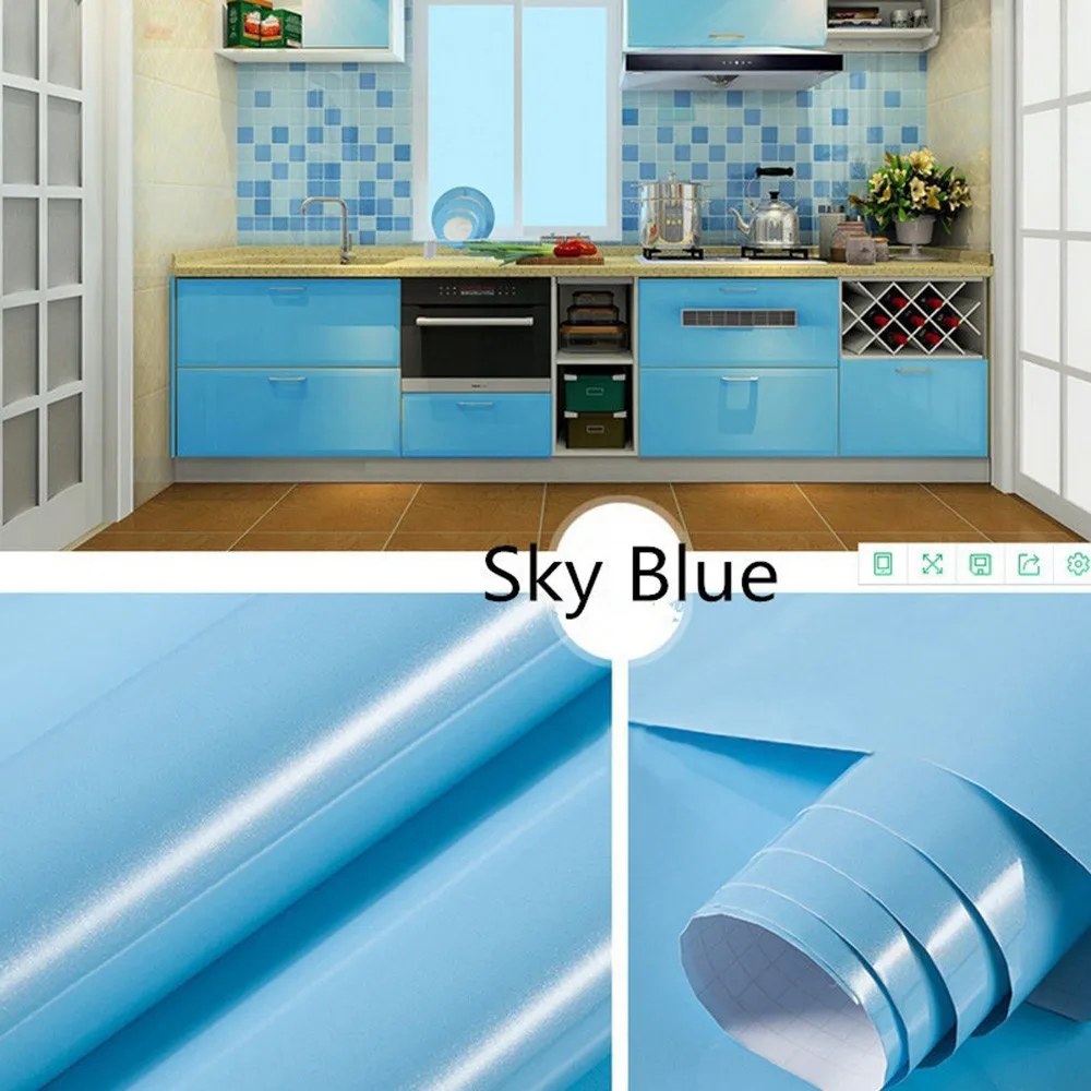 Съемные обои Декор 13 цветов блестящая мебель отремонтированные наклейки ПВХ