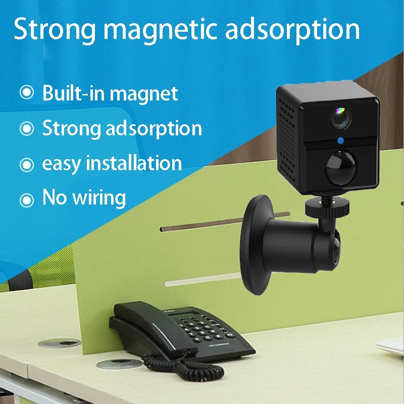

WiFi HD 1080P Camera PIR Long Standby Motion Detection Video Recorder Night Vision Security Small Camera