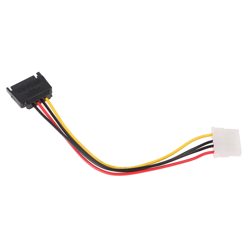 

15 Pin SATA Male to 4 Pin Molex Female IDE HDD Power Hard Drive Cable