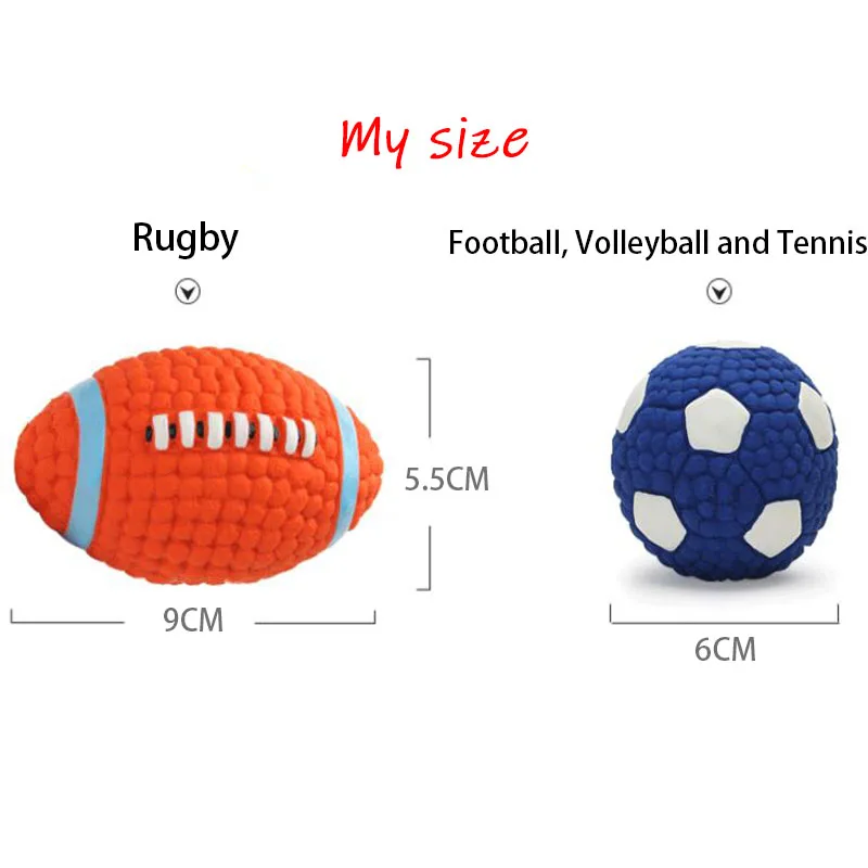 Резиновый мяч для собак игрушки жевательные Французские бульдоги товары