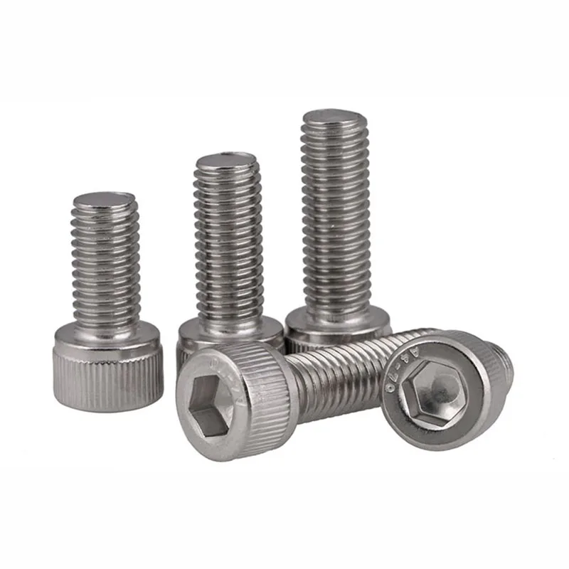 

HOONGKAI M2 M2.5 M3 M4 M5 316 Stainless Steel Cup Head Hex Socket Screw Cup Head Hex Socket Bolt Screws Cycling DIN912
