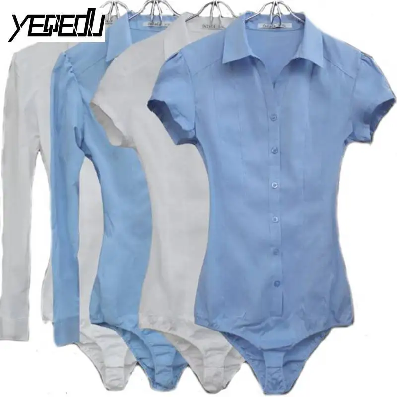 Женская блузка с длинными рукавами #2101 белая черная синяя офисная летняя 2020|white