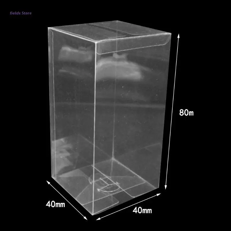 

20 Pcs PVC Clear 1: 64 Model Car Toy Display Box Dustproof Exhibition Holder