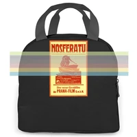 nosferatu movie poster 1 new hot sale black women men portable insulated lunch bag adult student